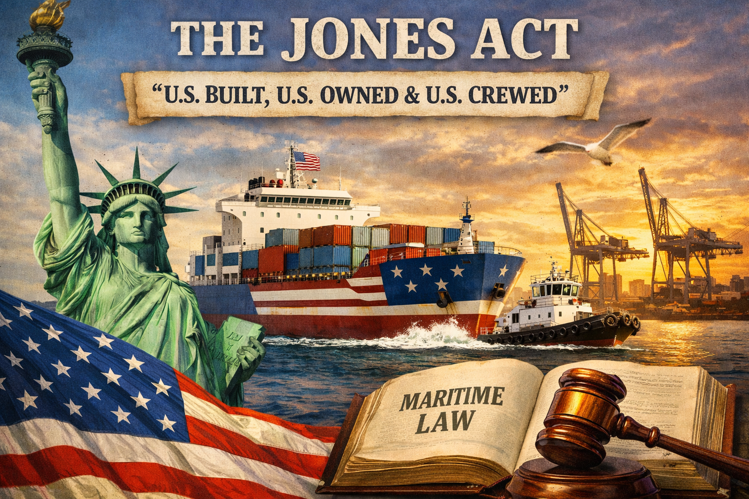 What Is the Jones Act? How to U.S. Merchant Marine Act