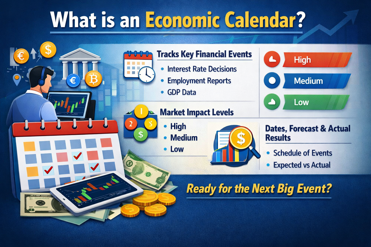Economic Calendar 2026: How to Use It for Trading Success