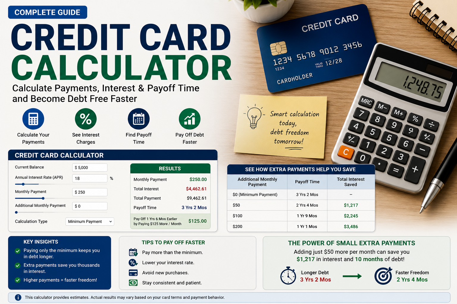 Credit Card calculator