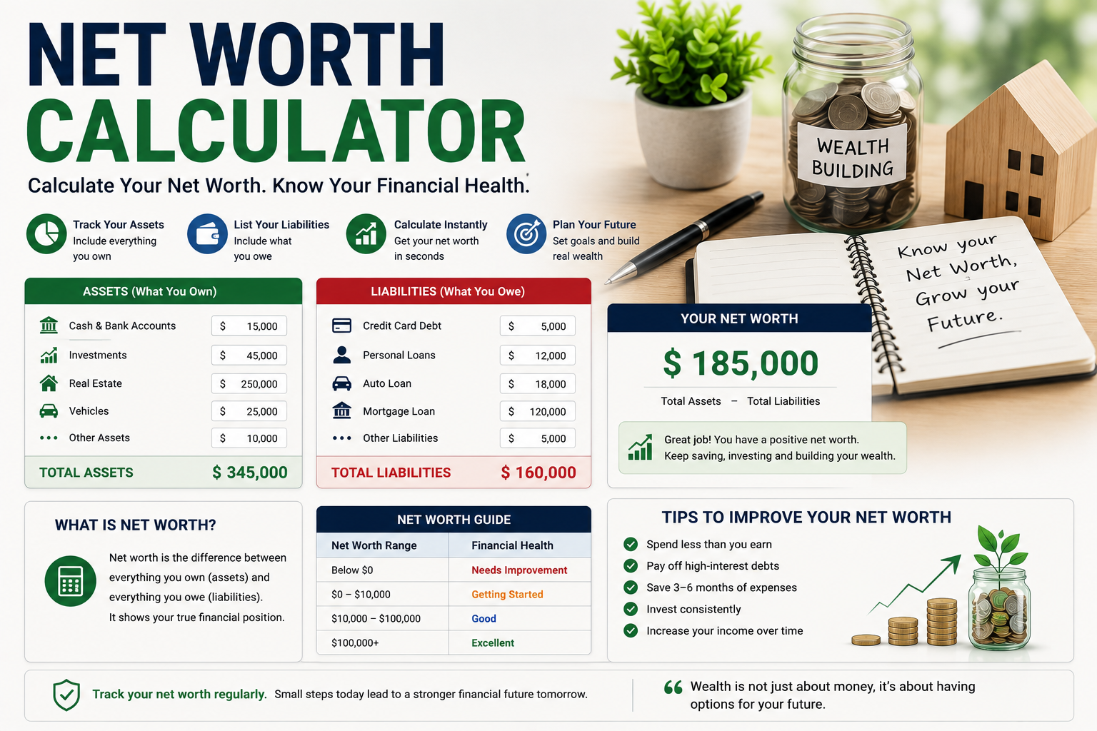 Net Worth Calculator