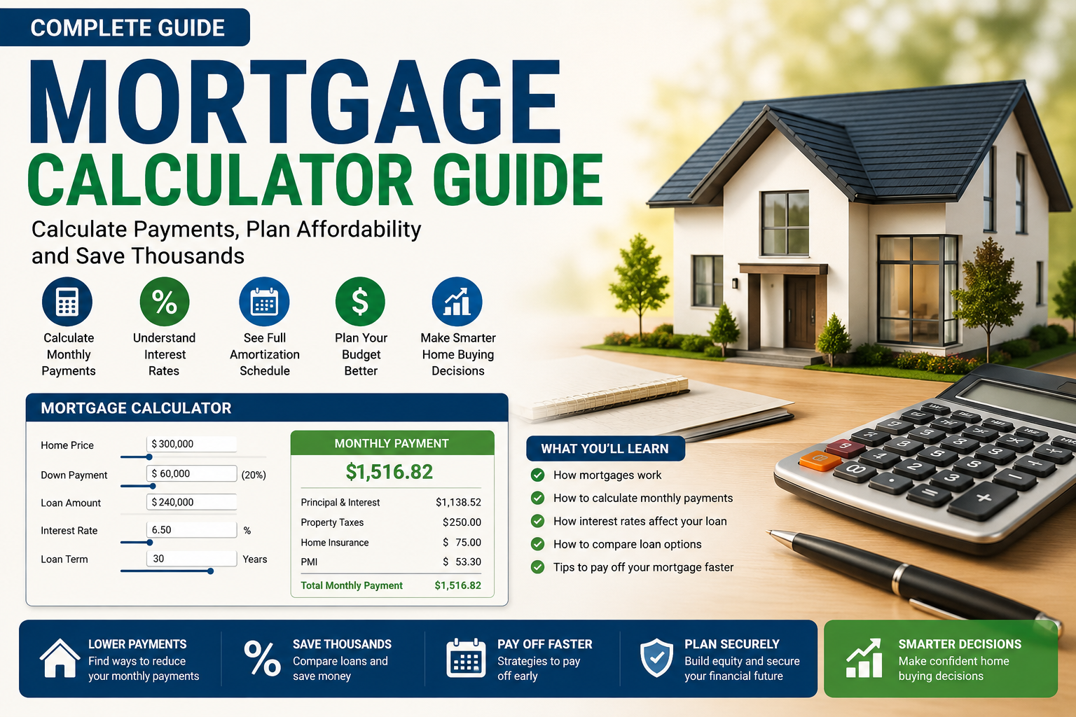 mortgage calculator guide