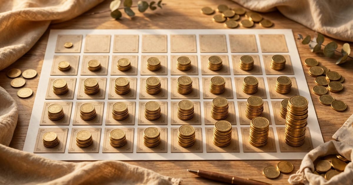 52-week savings challenge