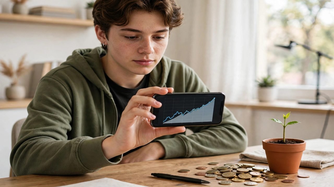 how to start investing with little money UK